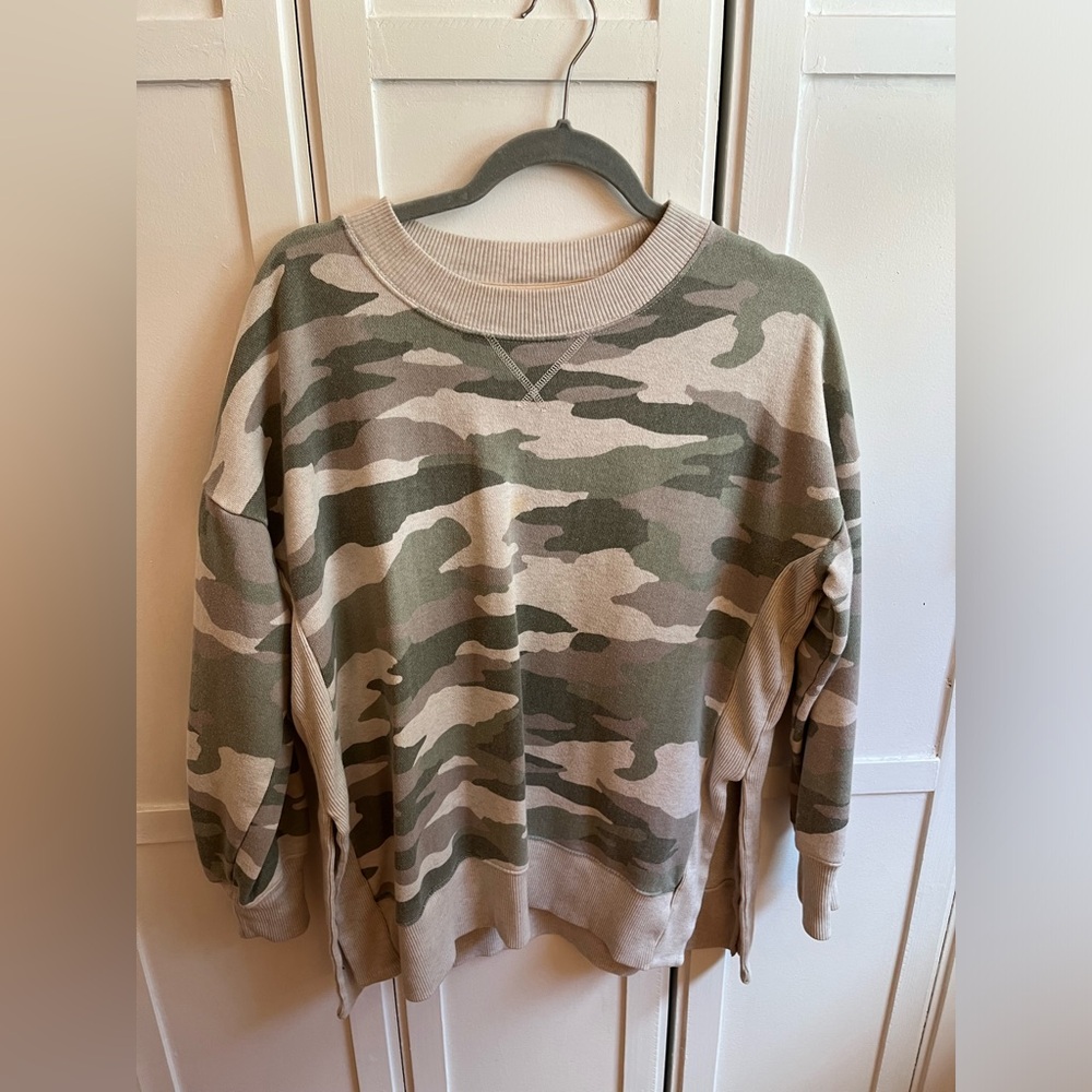 AERIE Camo Sweatshirt